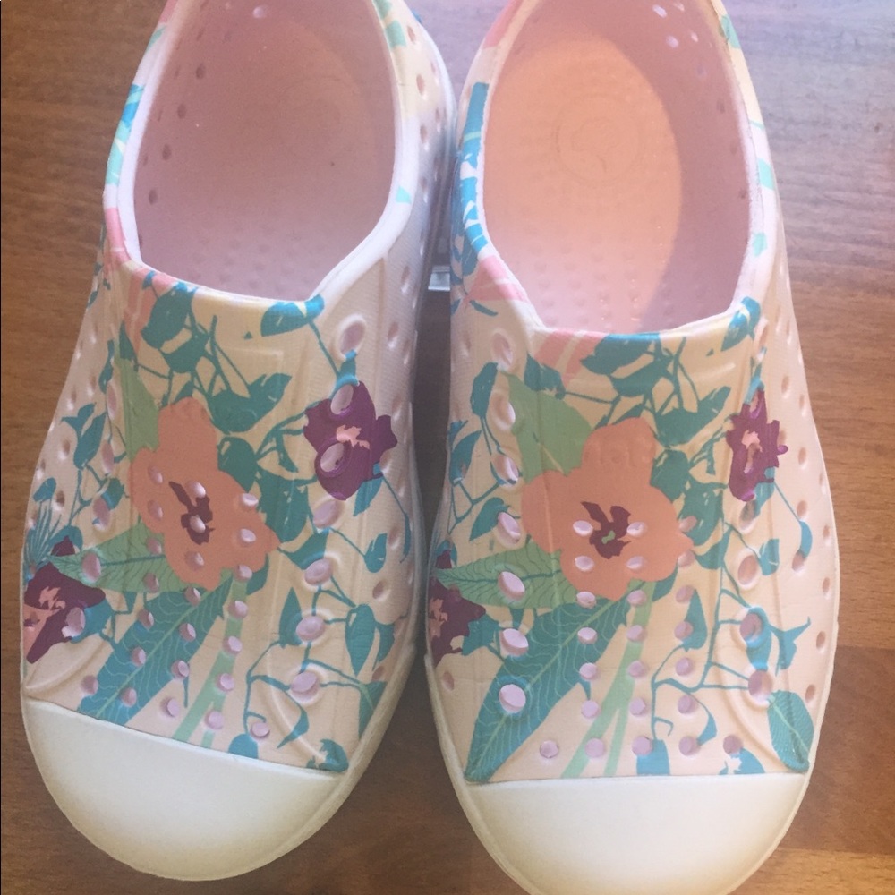 Floral Native Slip Ons